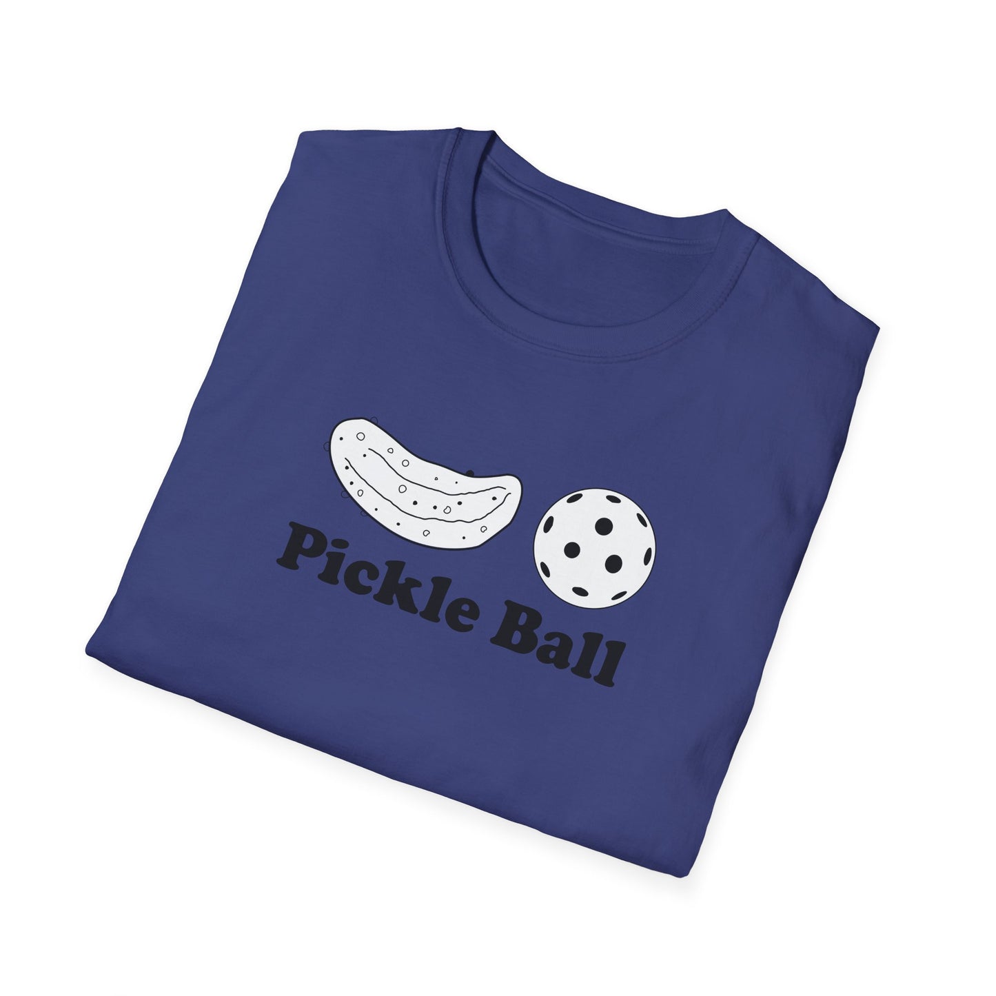 Men's Funny Pickleball T-Shirt - Pickle And Ball