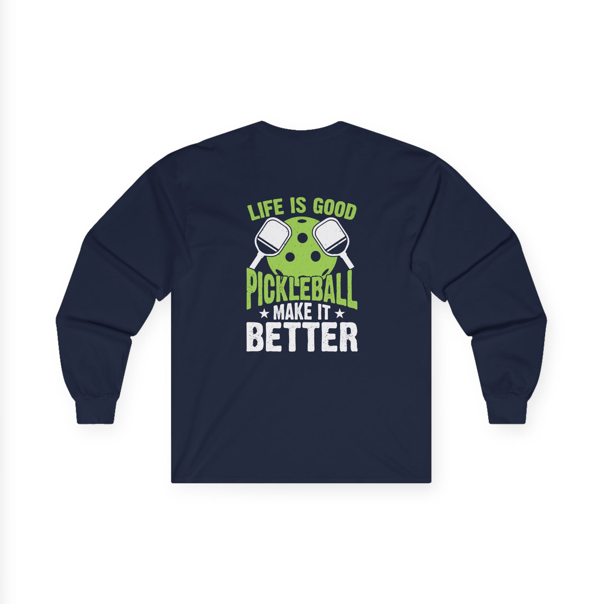 Men's Comfy Pickleball Long Sleeves top - Pickleball Make It Better