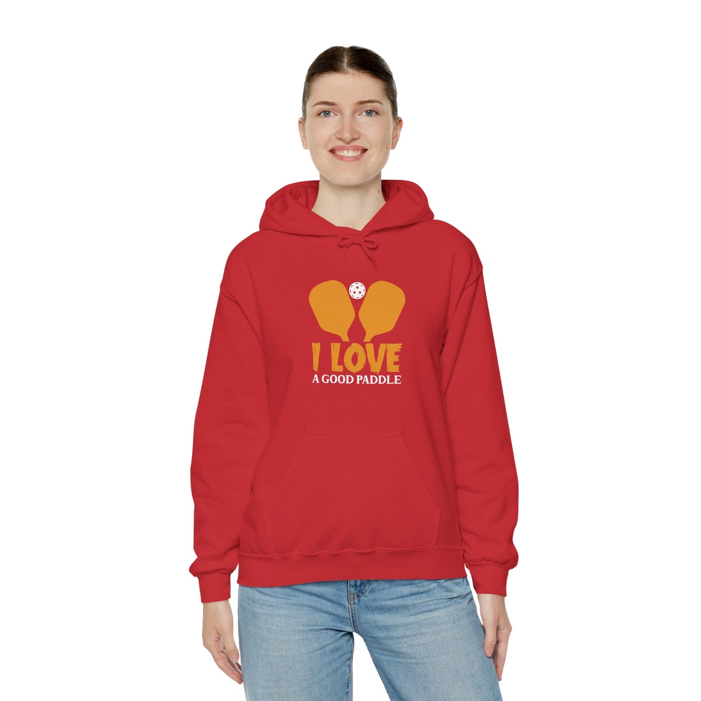 Women's Funny Pickleball Hoodie - I Love a Good Paddle