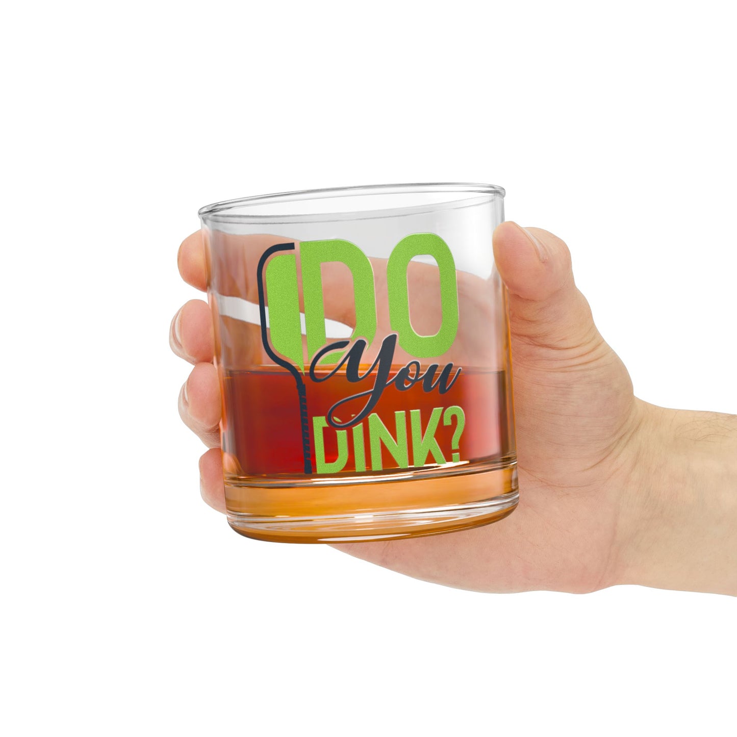 Pickleball Stylish Rocks Glass - Do You Dink?