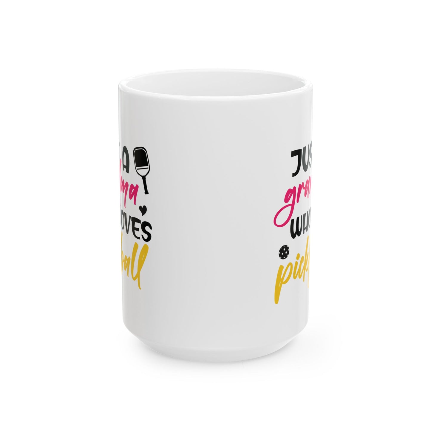 Pickleball Handy Mug - Just a Grandma Who Loves Pickleball