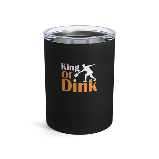 Pickleball Durable Tumbler - King of Dink Black