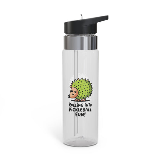 Pickleball Cute Bottle - Rolling into Pickleball Fun Clear