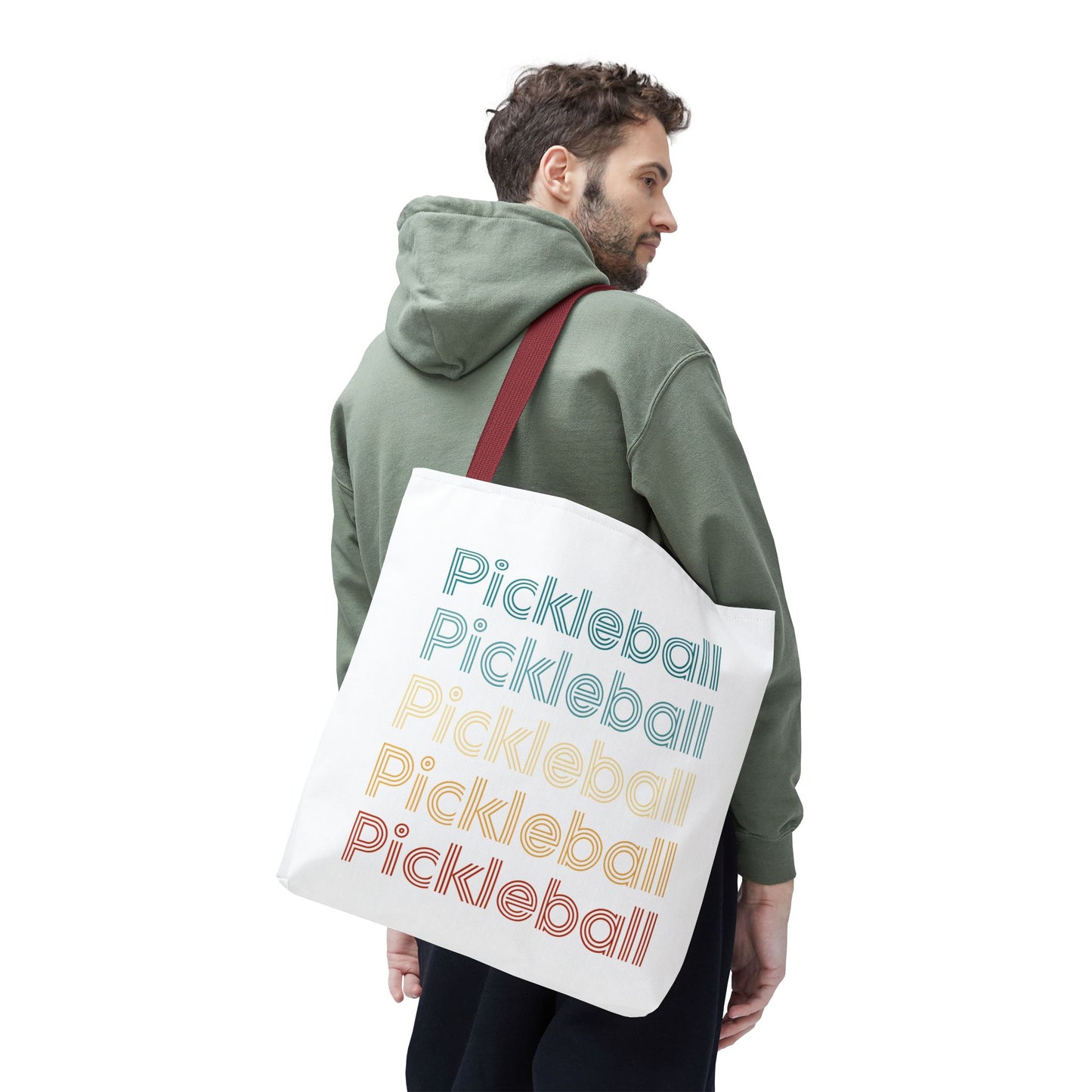 Pickleball Playful Tote Bag - Pickleball Repeat