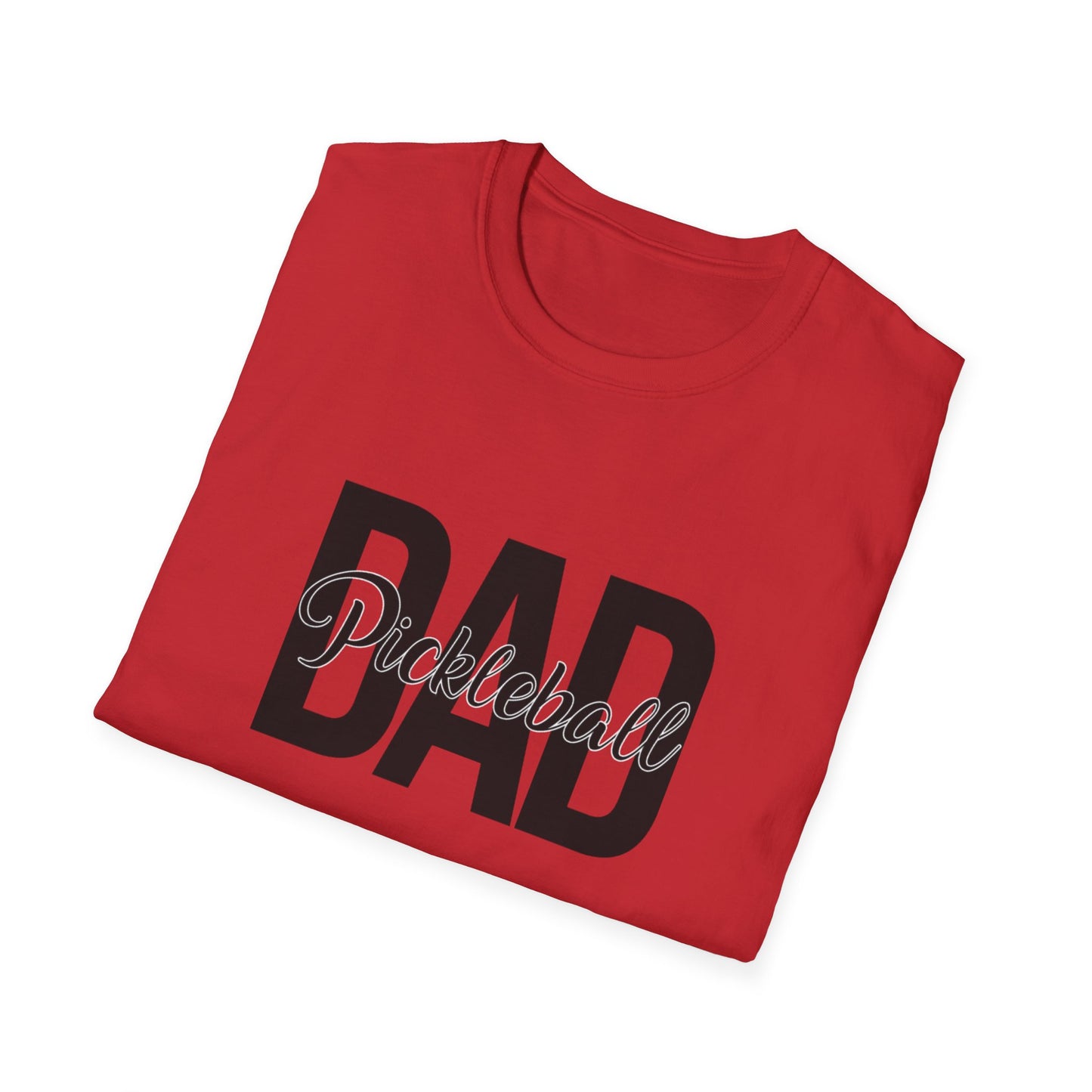 Men's Trendy Pickleball T-shirt - Pickleball Dad