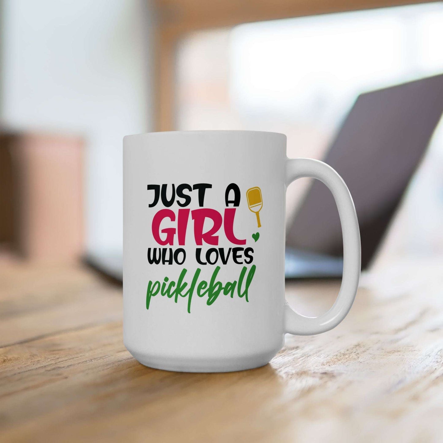 Pickleball Cute Mug - Just a girl who loves Pickleball