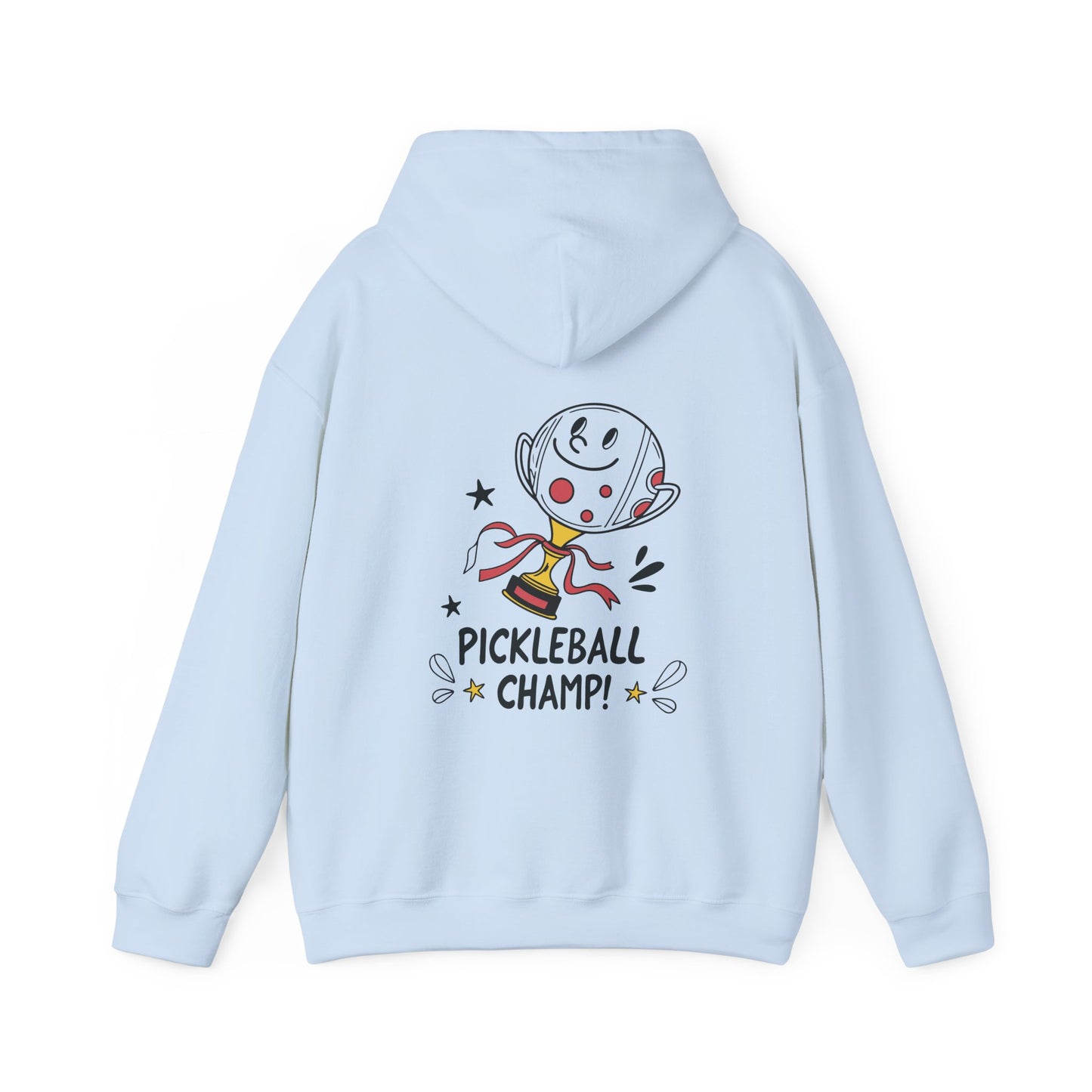 Women's Cheerful Pickleball Hoodie - Pickleball Champ