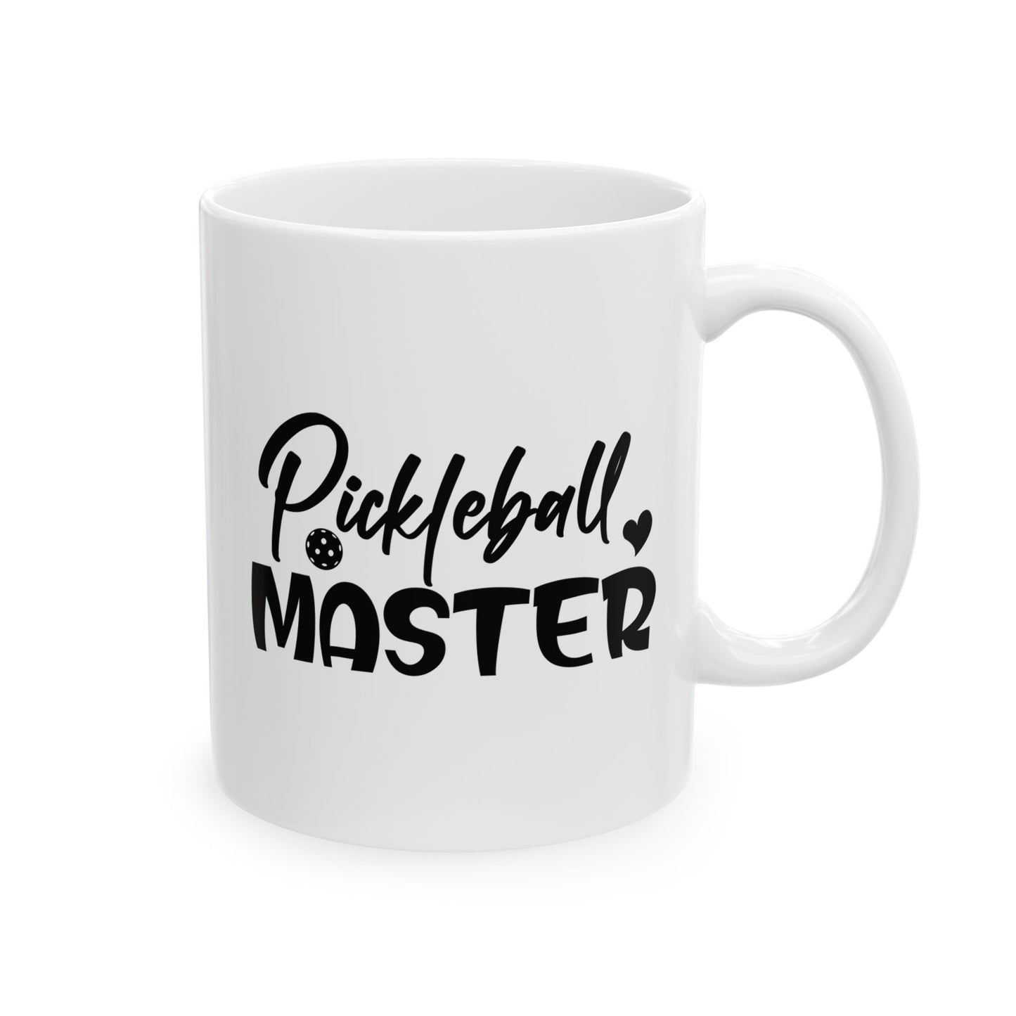 Pickleball Fun Mug - Pickleball Master White