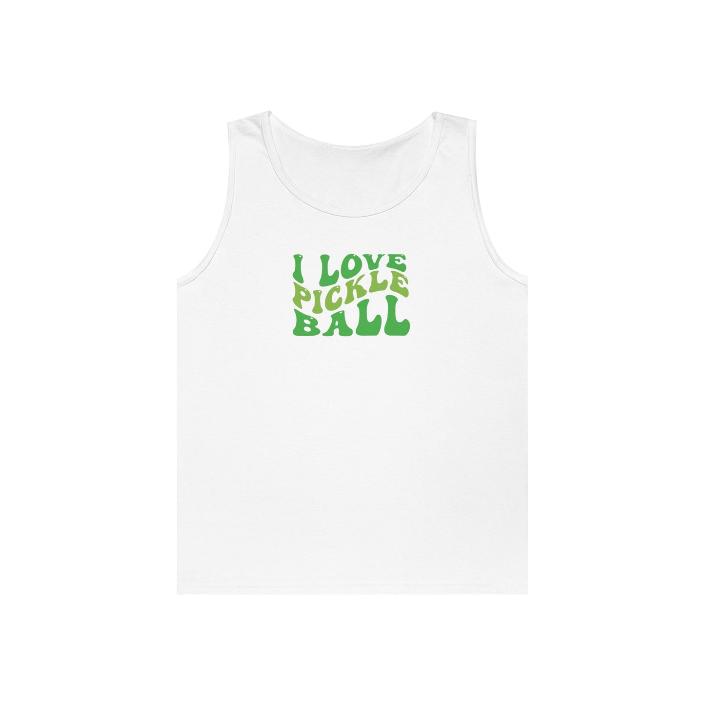 Men's Funny Pickleball Tank Top - I Love Pickleball