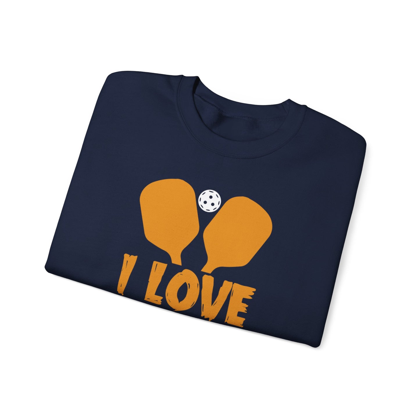 Men's Funny Pickleball Sweatshirt - I Love a Good Paddle