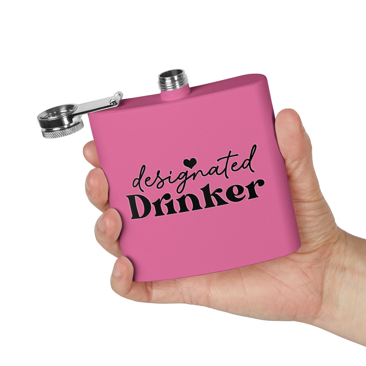 Pickleball Playful Flask - Designated Drinker