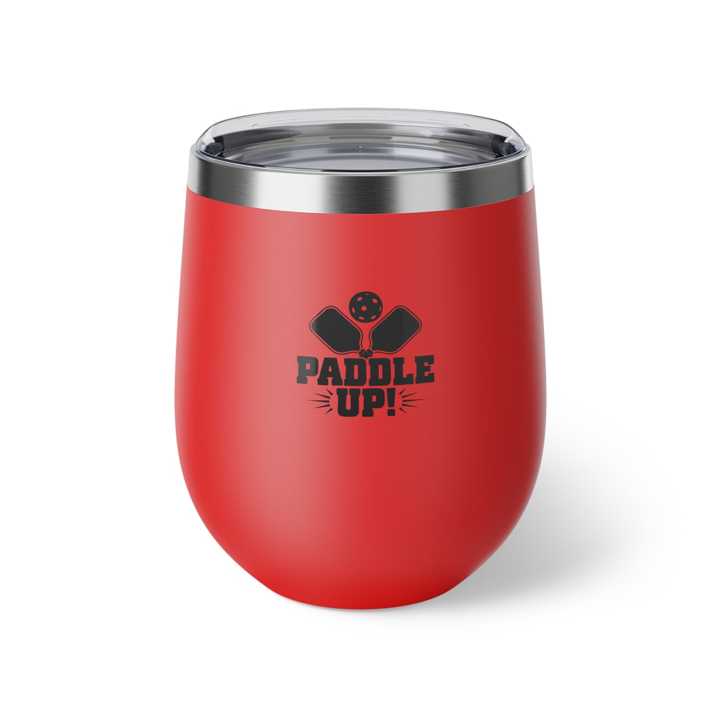 Pickleball Durable Cup - Paddle Up Red