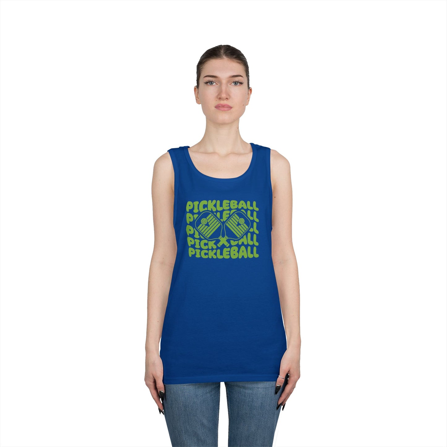 Women's Vibrant Pickleball Tank Top - Pickleball Echo