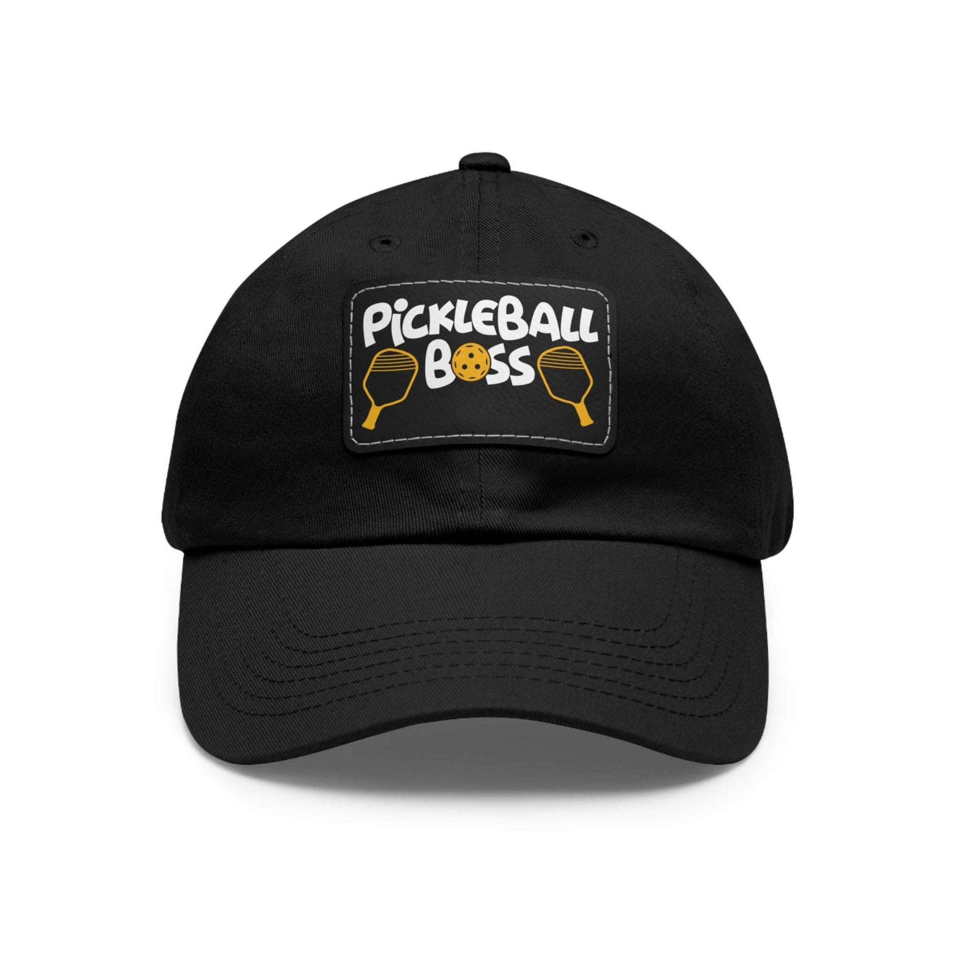 Pickleball Durable Cap - Pickleball Boss Black