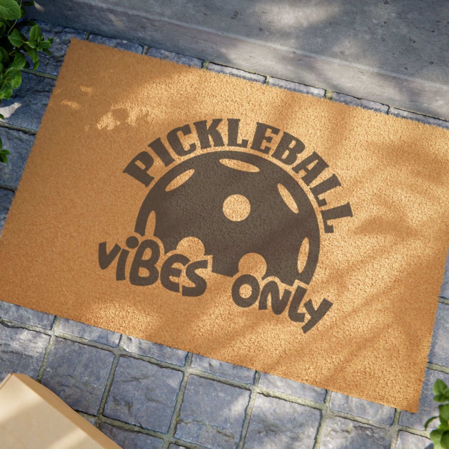 Pickleball Stylish Doormat - Pickleball Vibes Only