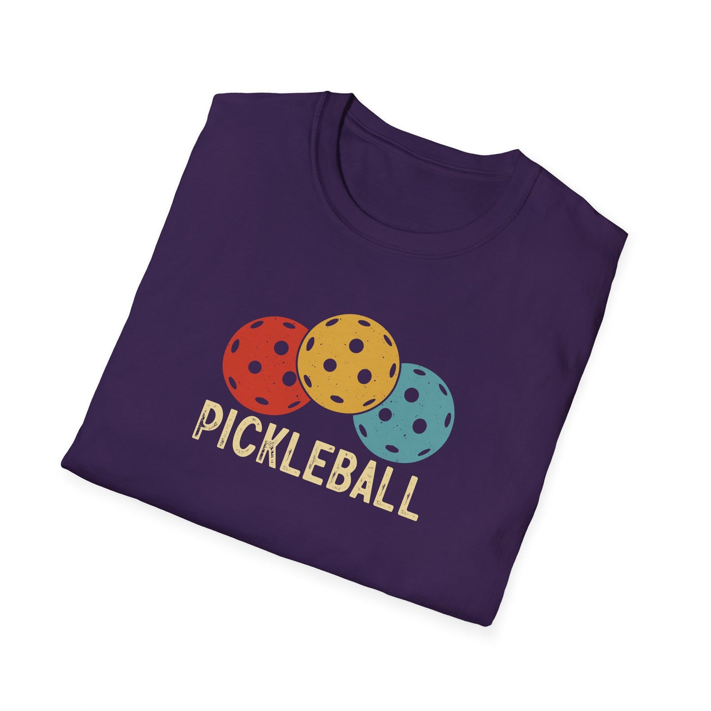 Men's Cool Pickleball T-shirt - Trio Pickleball Retro