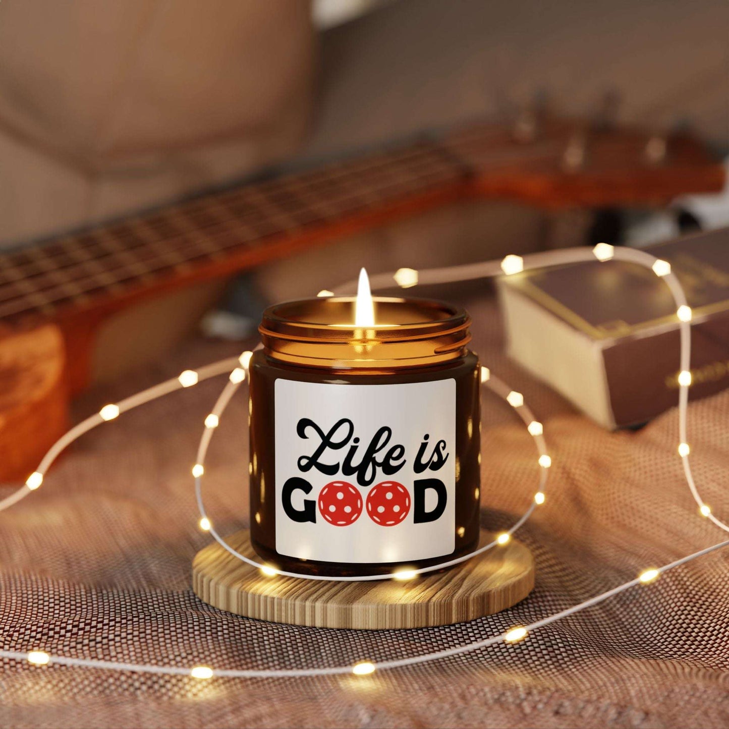Pickleball Delightful Candle - Life is Good