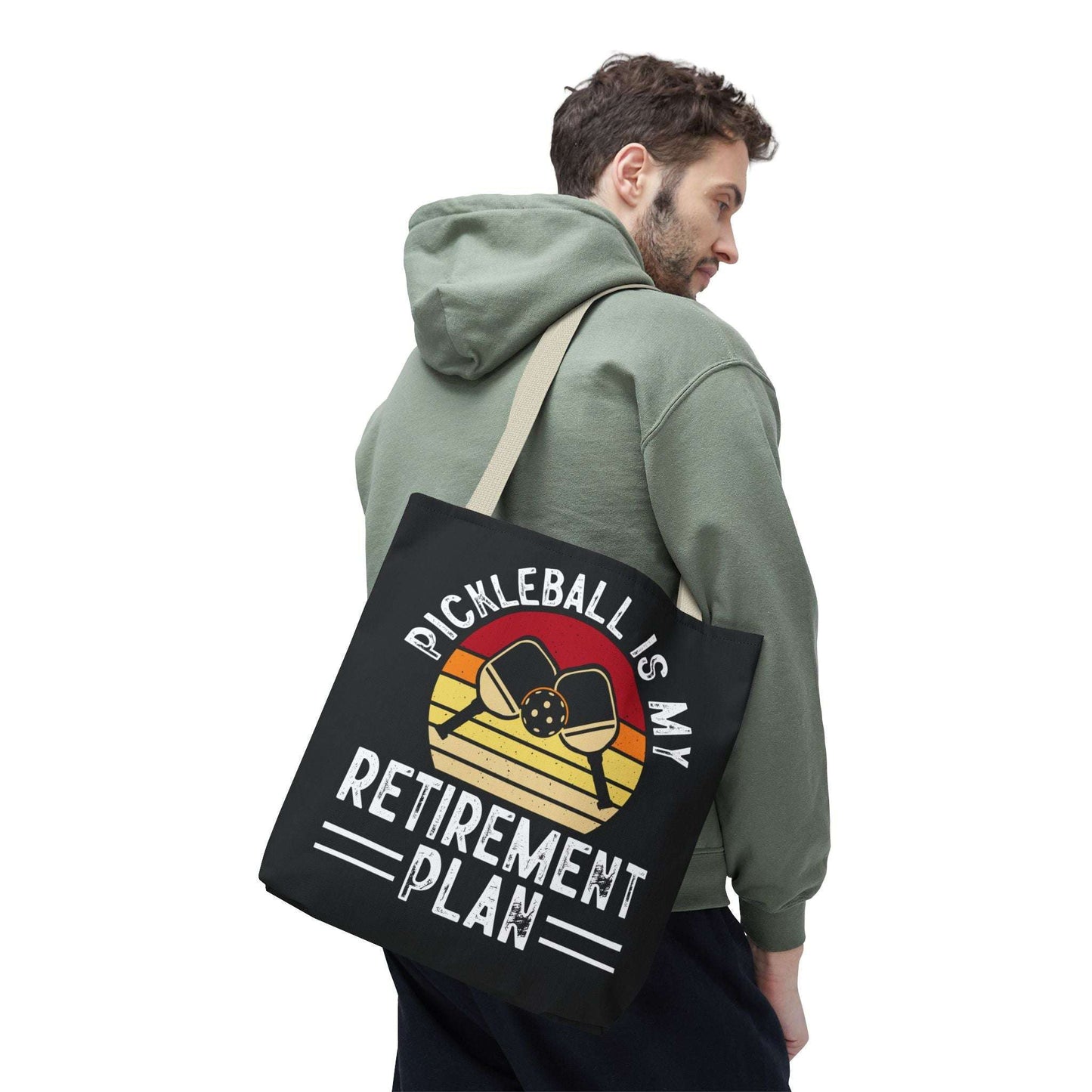 Pickleball Cool Tote Bag - Pickleball Is My Retirement Plan