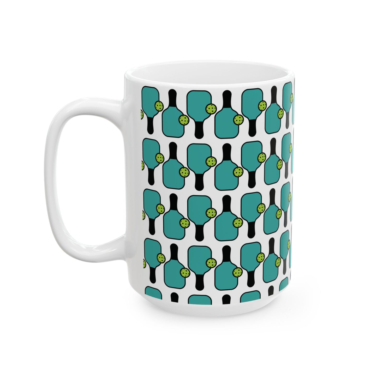 Pickleball Playful Mug - Paddle and Ball