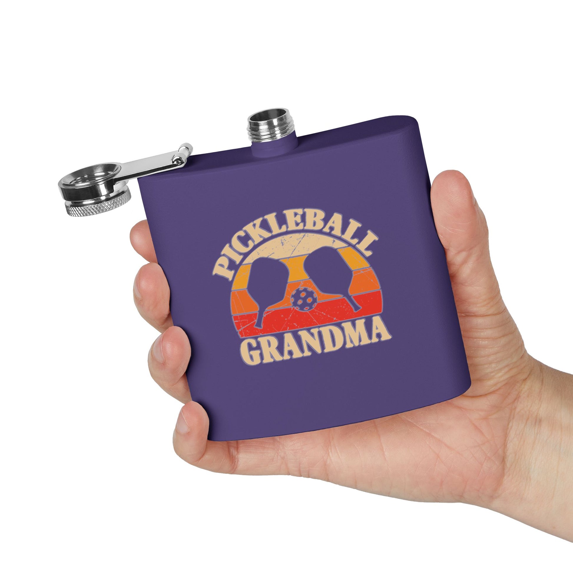 Pickleball Durable Flask - Pickleball Grandma