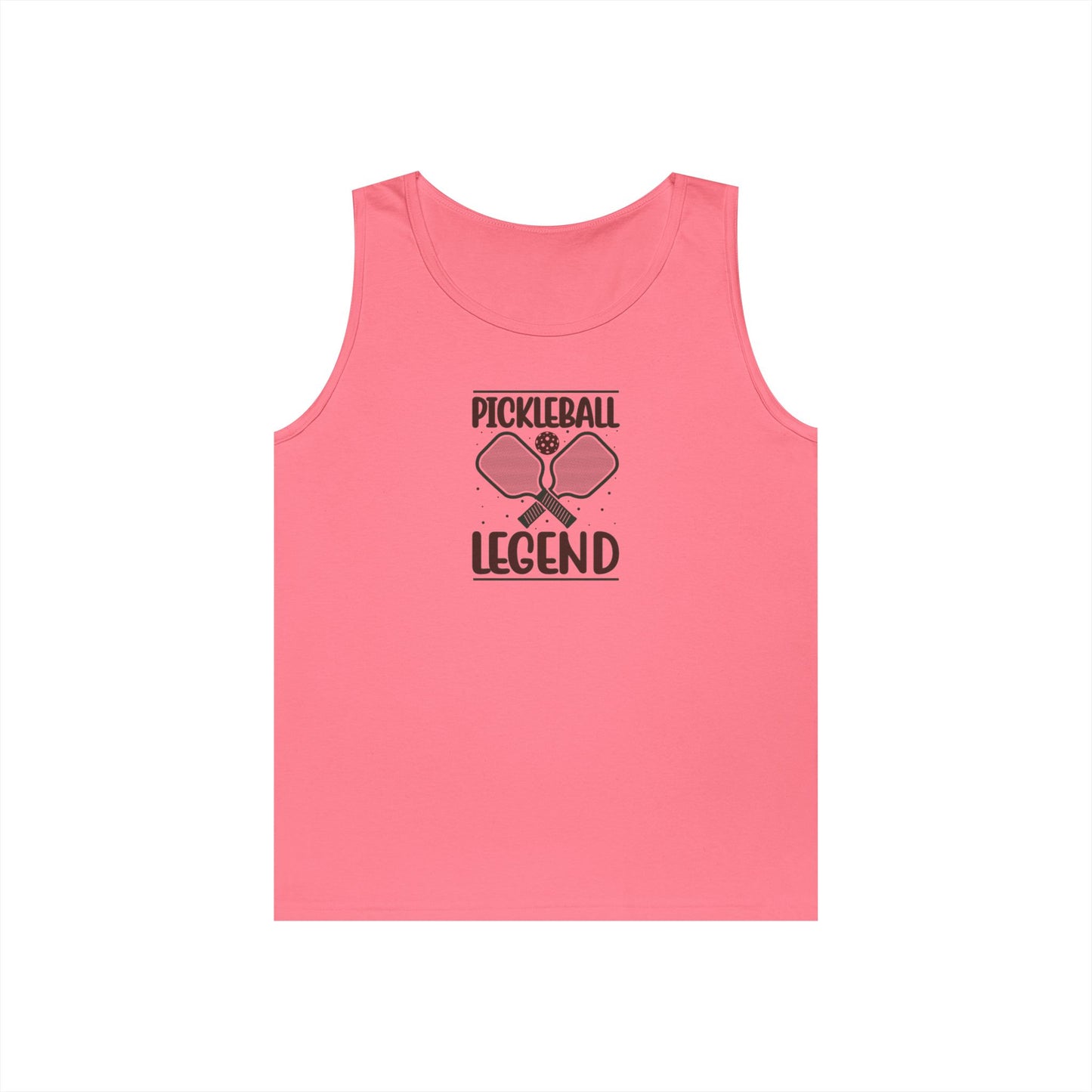 Women's Stylish Pickleball Tank Top - Pickleball Legend Pink