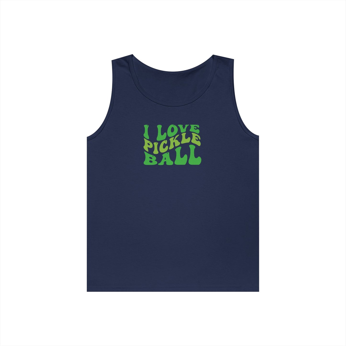 Men's Funny Pickleball Tank Top - I Love Pickleball
