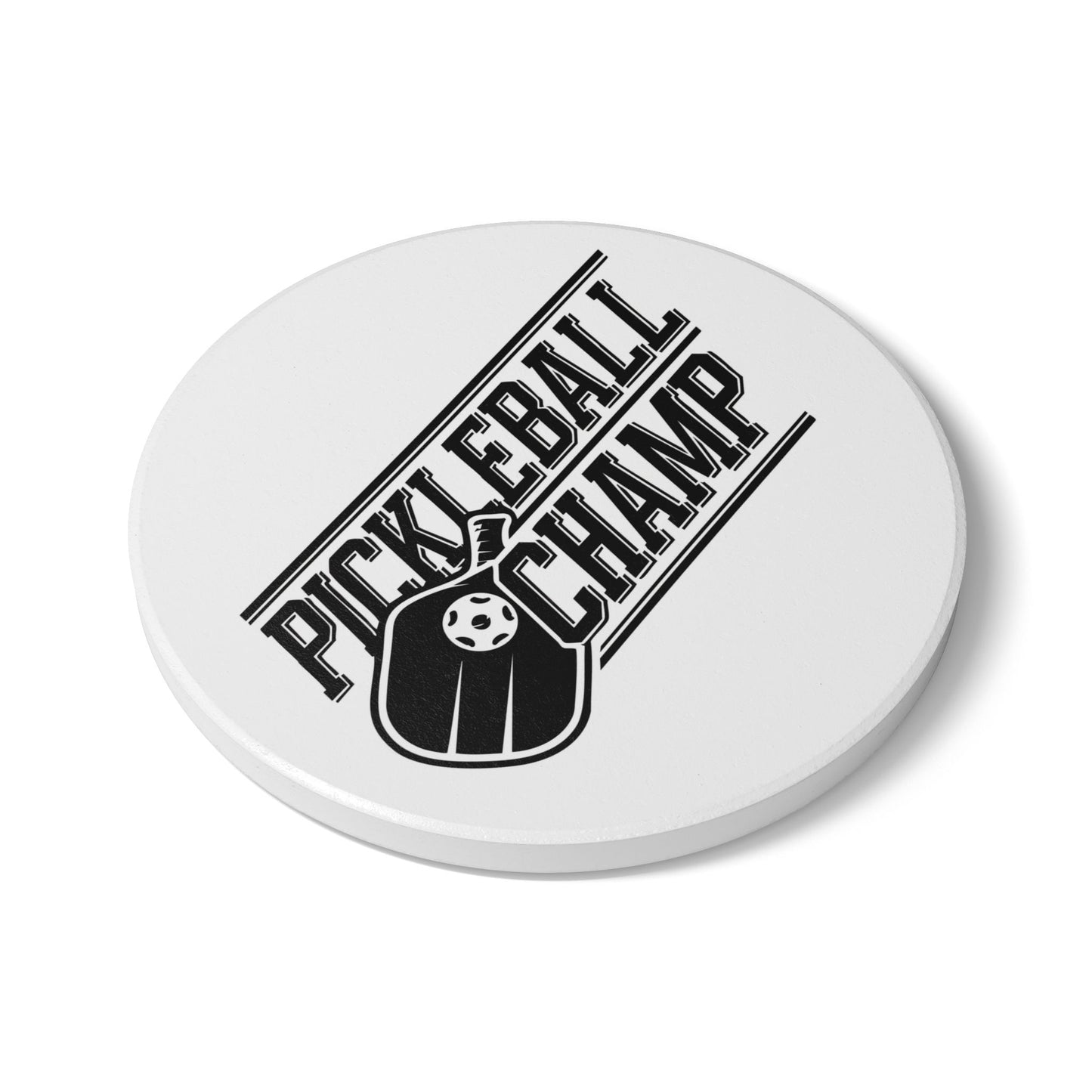 Pickleball Durable Ceramic Coaster - Pickleball Champ