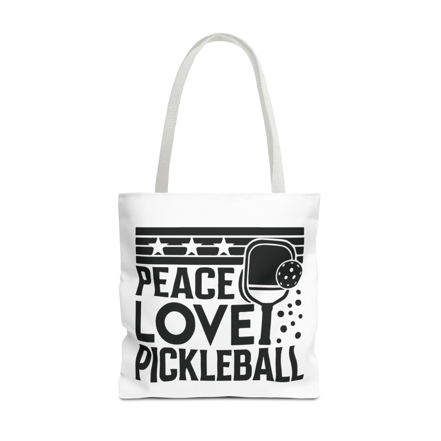 Pickleball Bold Tote Bag - Peace Love Pickleball