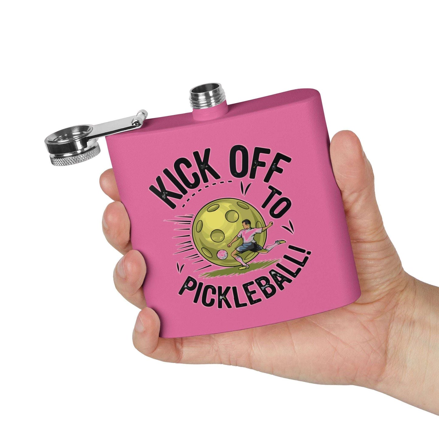 Pickleball Cool Flask - Kick Off to Pickleball