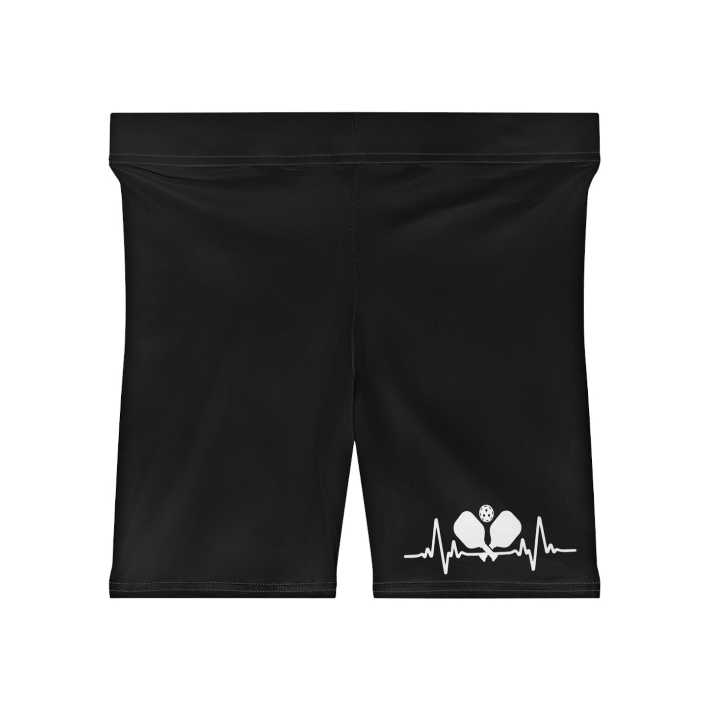 Women's Soft Pickleball Short - Pickleeball Pulse Black