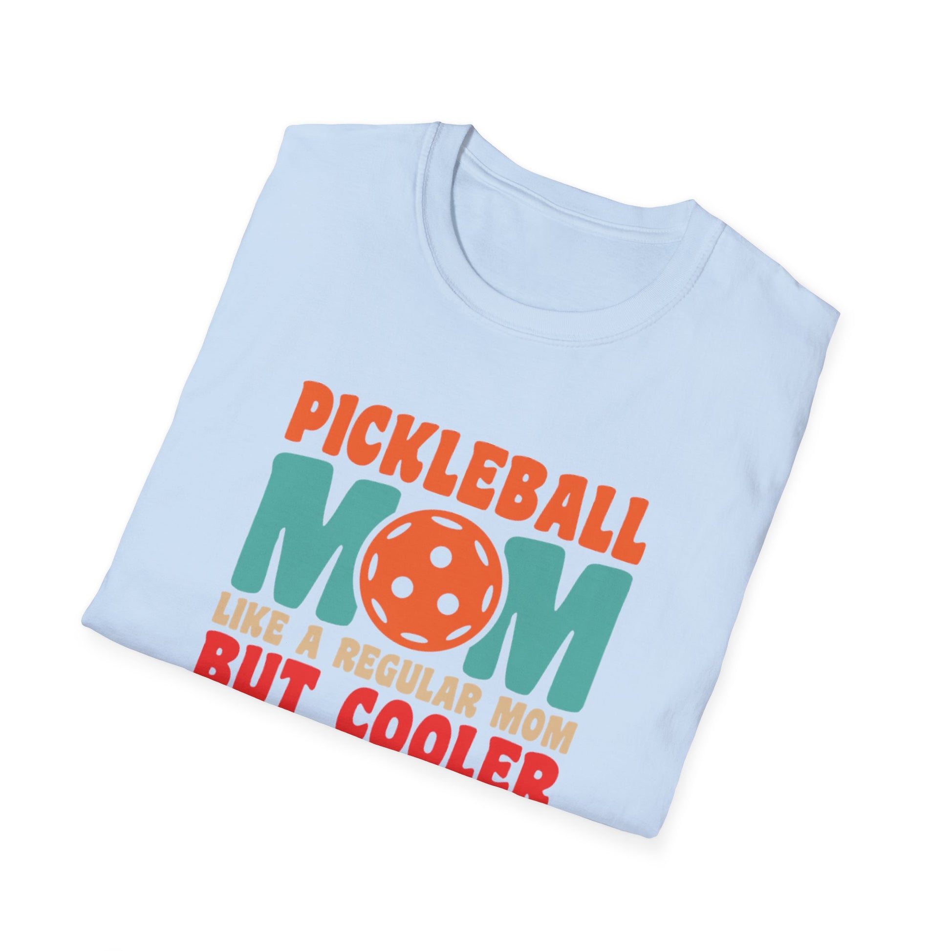 Women's Funny Pickleball T-shirt - Like a Regular Mom but Cooler
