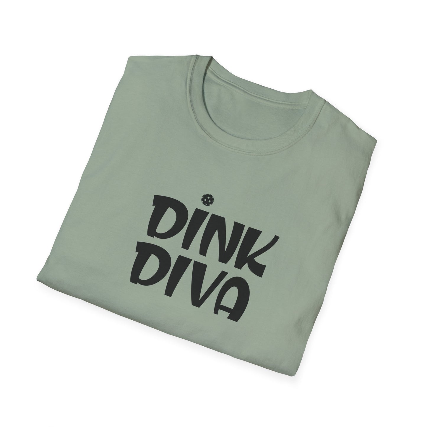 Women's Funny Pickleball T-shirt - Dink Diva