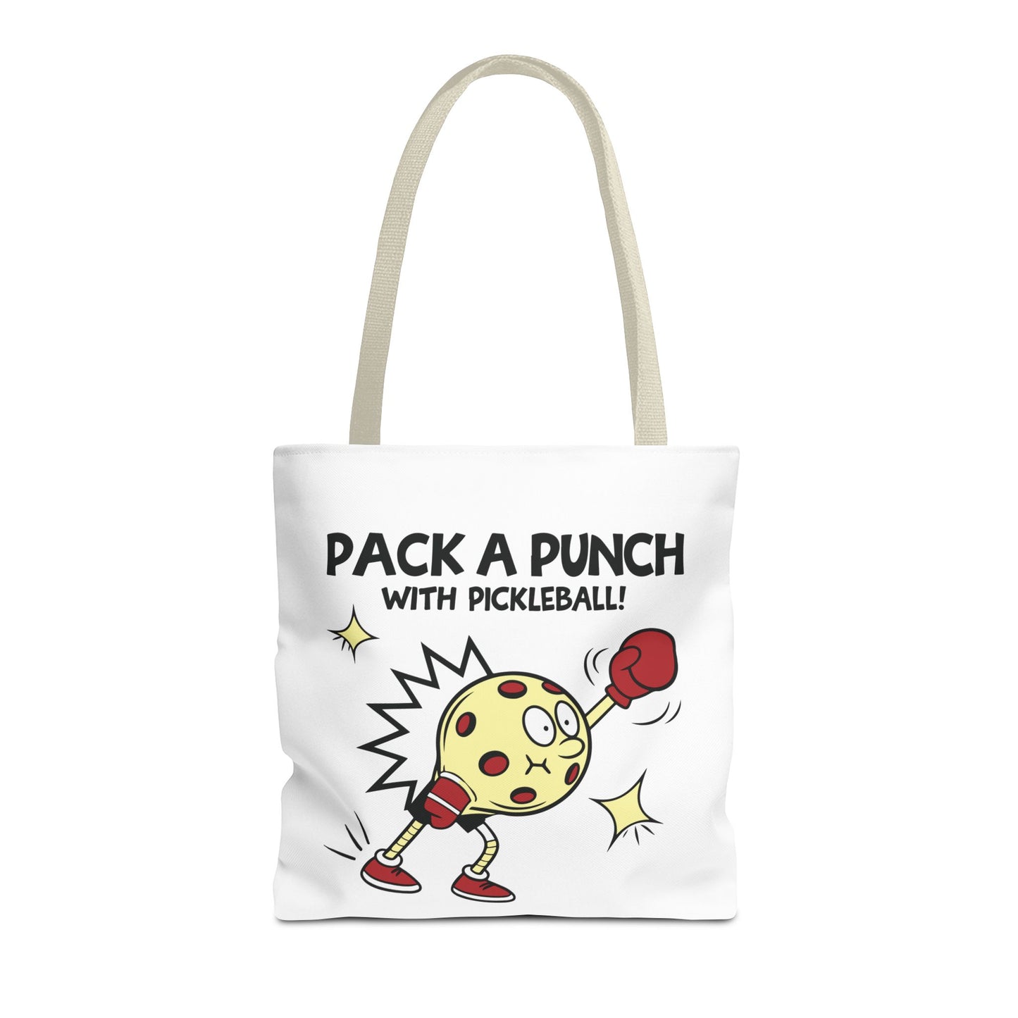 Pickleball Stylish Tote Bag - Pack a Punch with Pickleball