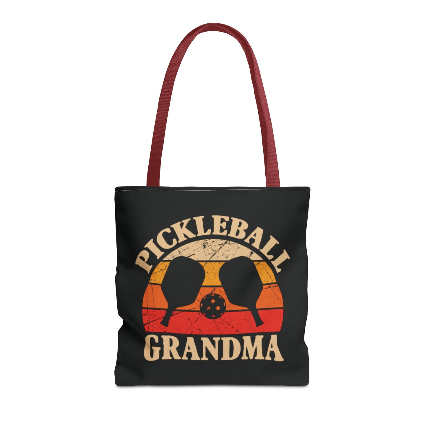 Pickleball Cool Tote Bag - Pickleball Grandma Red