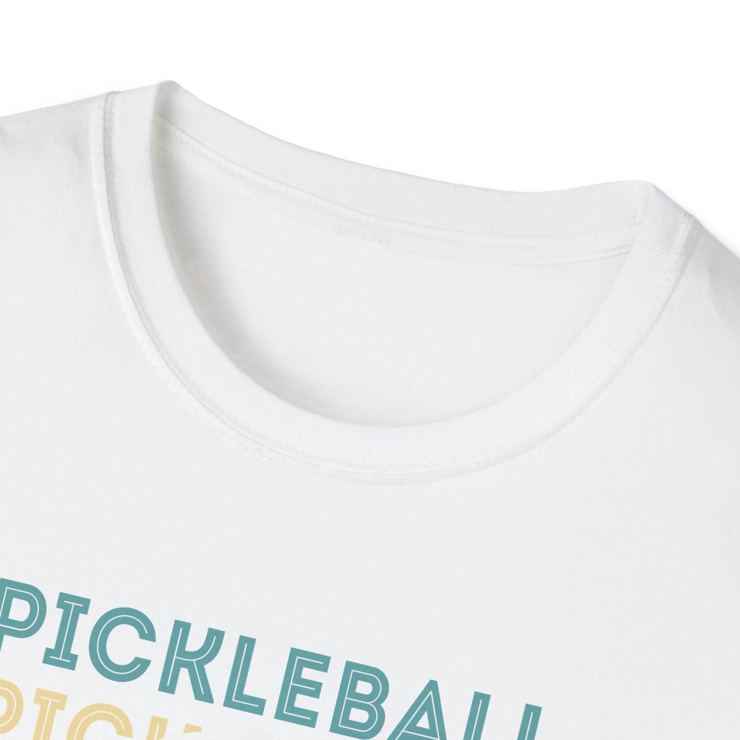 Men's Fun Pickleball T-shirt - Pickleball and Ball