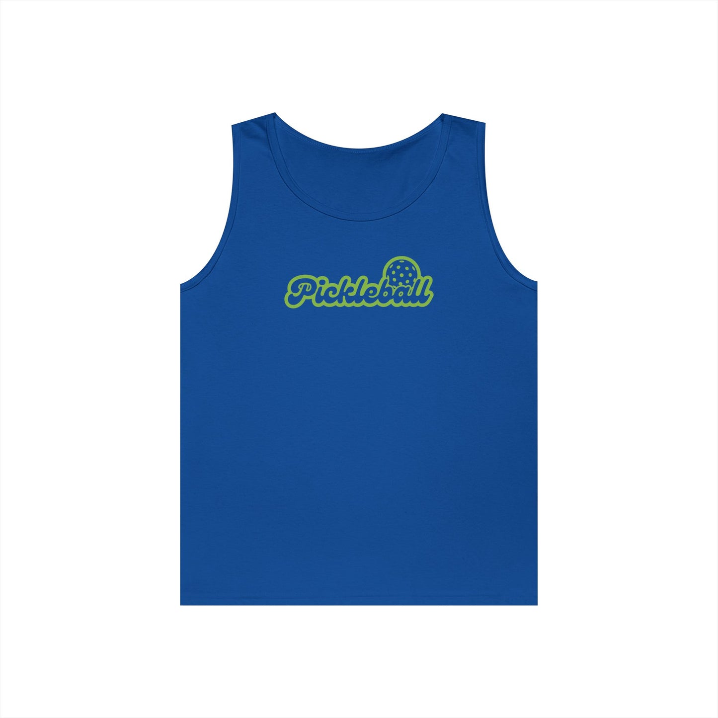 Women's Soft Pickleball Tank Top - Pickleball Flashy Royal