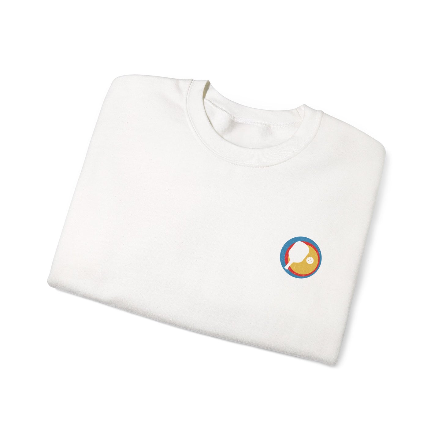 Men's Cool Pickleball Sweatshirt - Eat Sleep Pickleball Repeat Retro