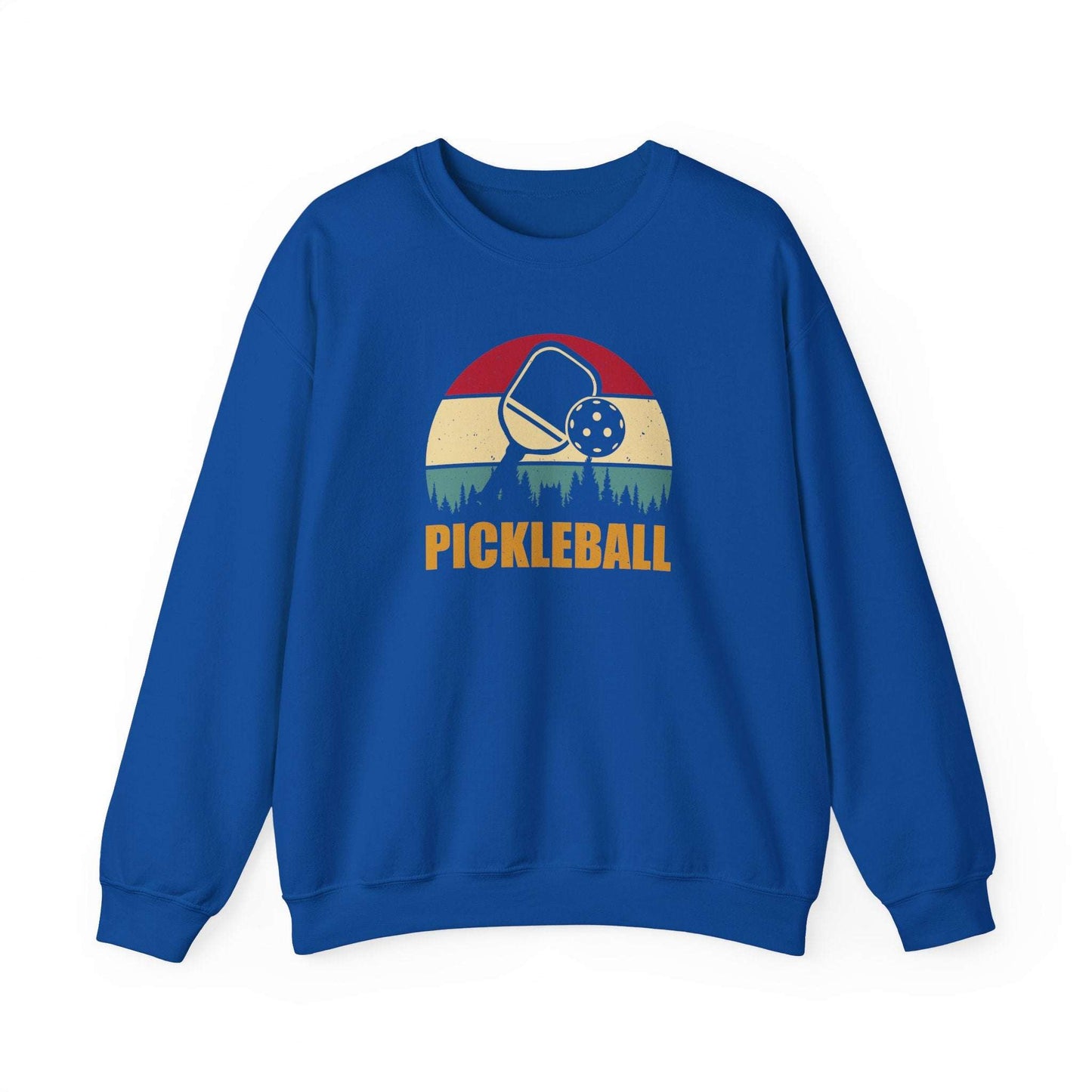 Men's Comfy Pickleball Sweatshirt - Pickleball Retro