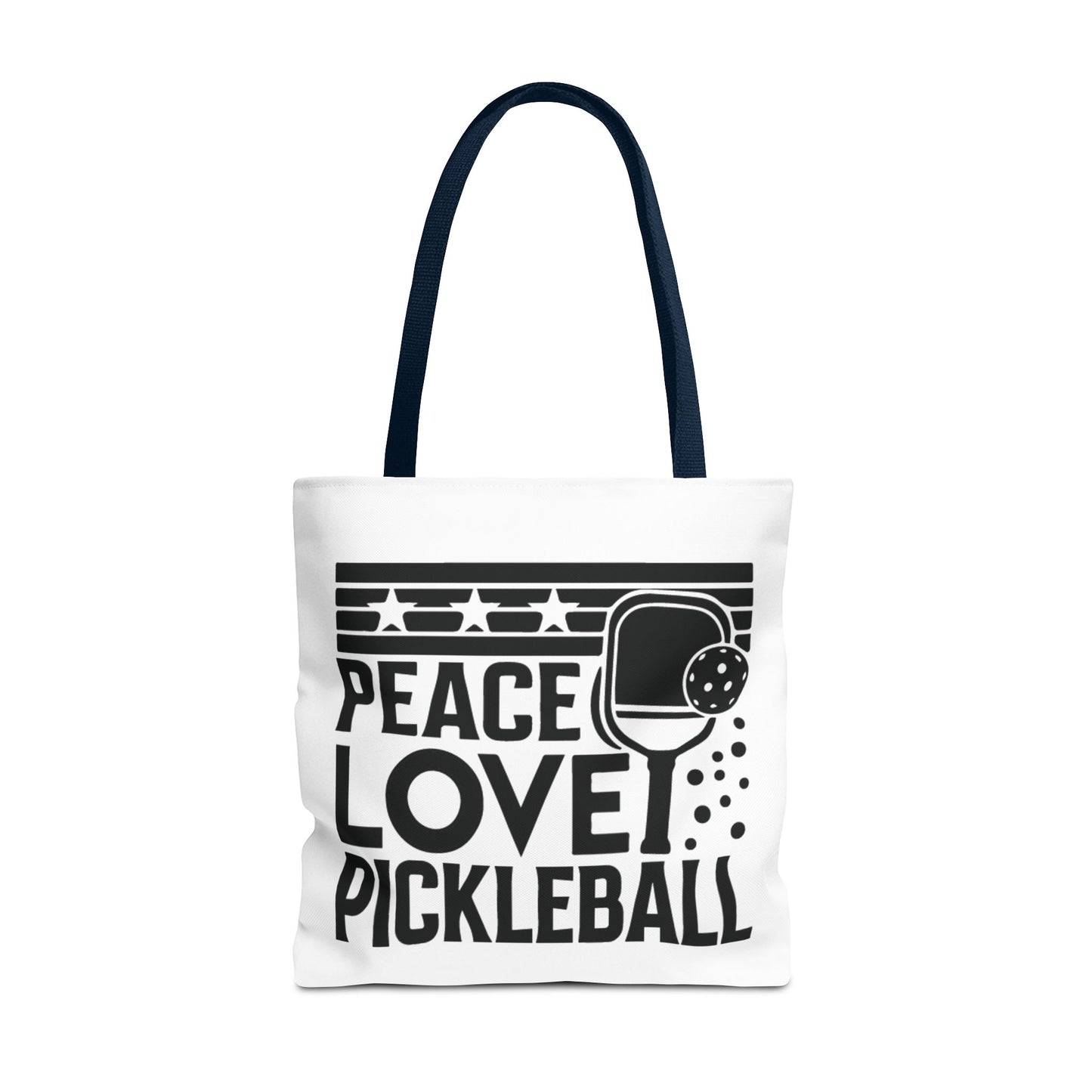 Pickleball Bold Tote Bag - Peace Love Pickleball