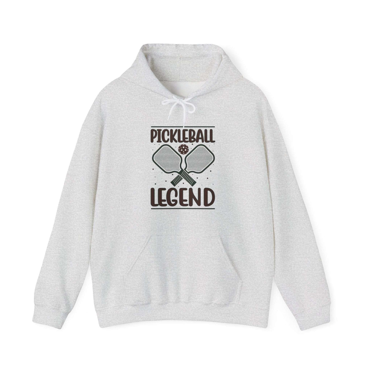 Men's Comfy Pickleball Hoodie - Pickleball Legend Gray