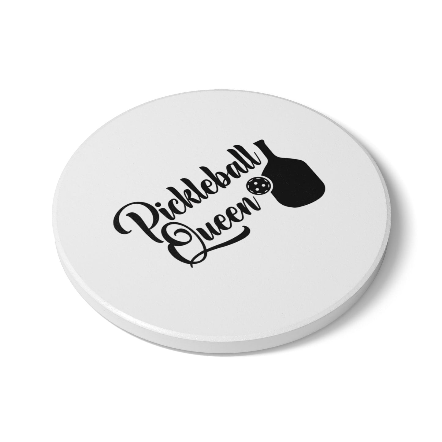 Pickleball Durable Ceramic Coaster - Pickleball Queen
