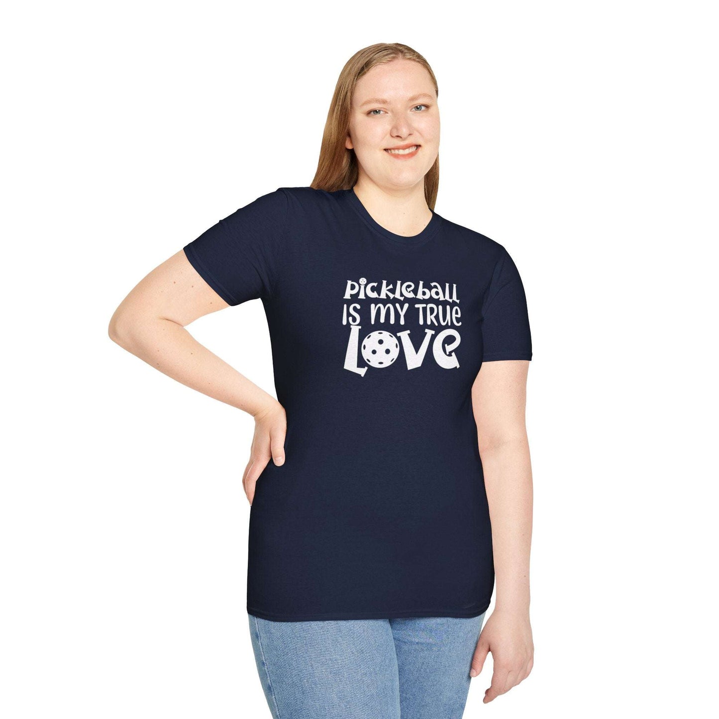 Women's Cool Pickleball T-shirt - Pickleball Is My True Love