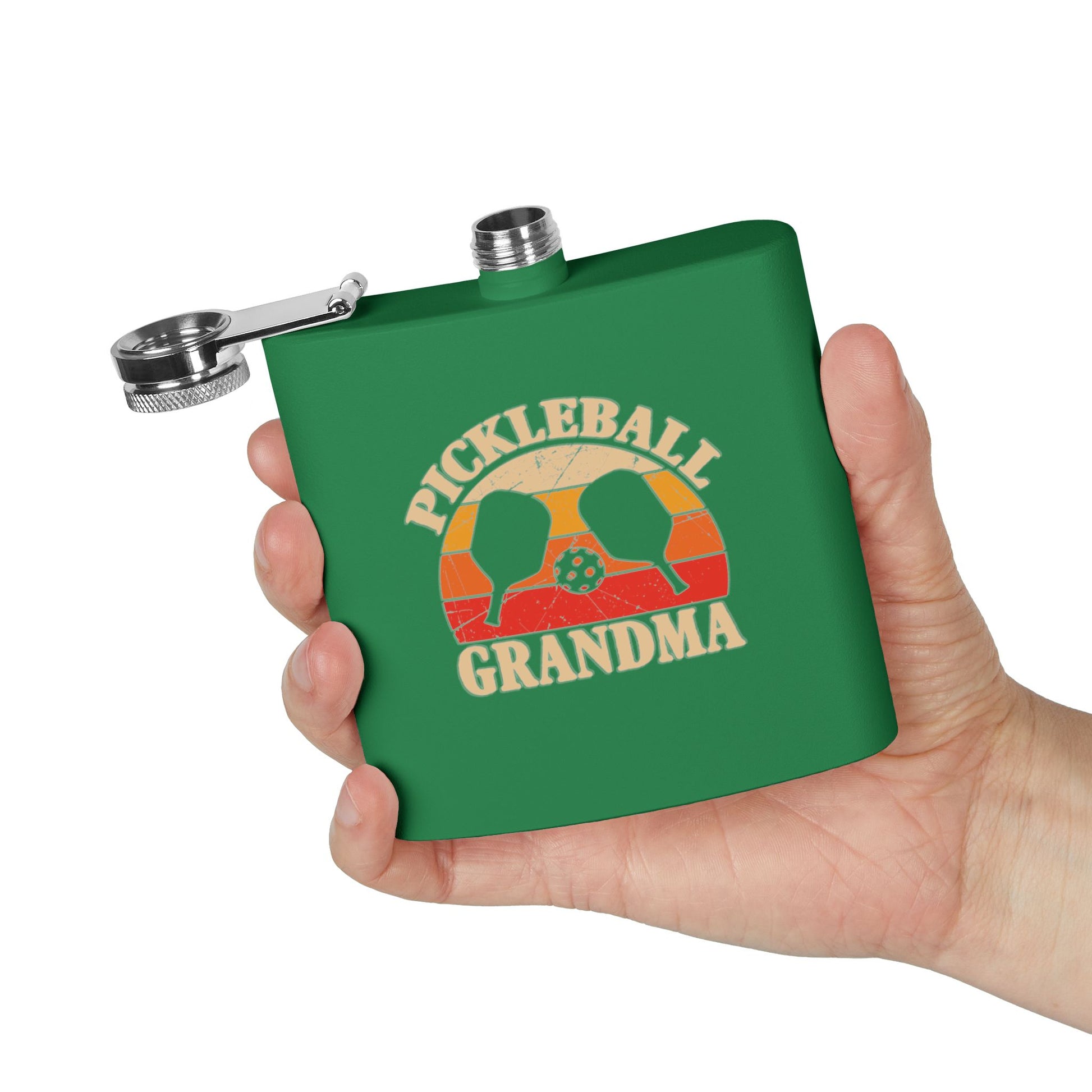 Pickleball Durable Flask - Pickleball Grandma