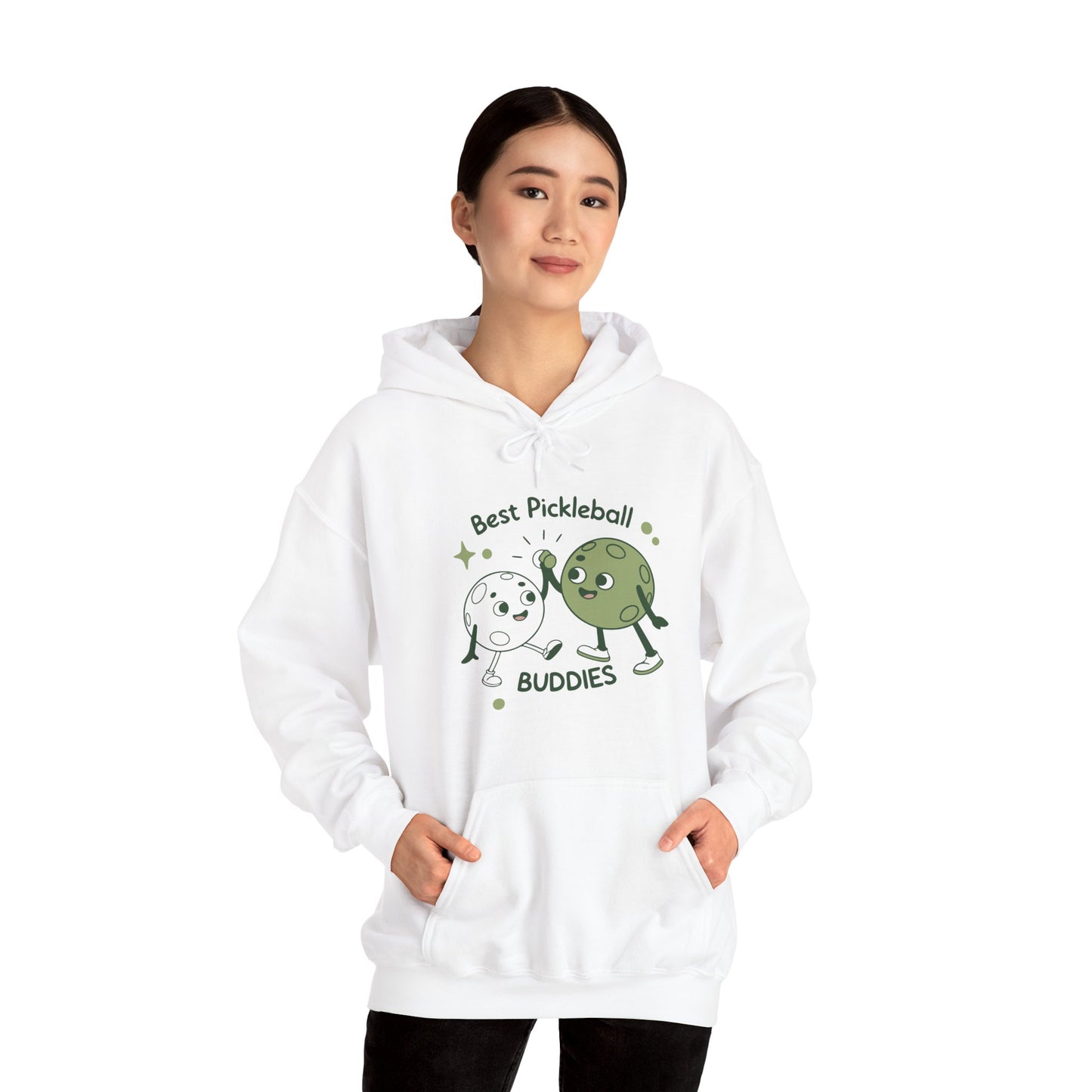 Women's Soft Pickleball Hoodie - Best Pickleball Buddies