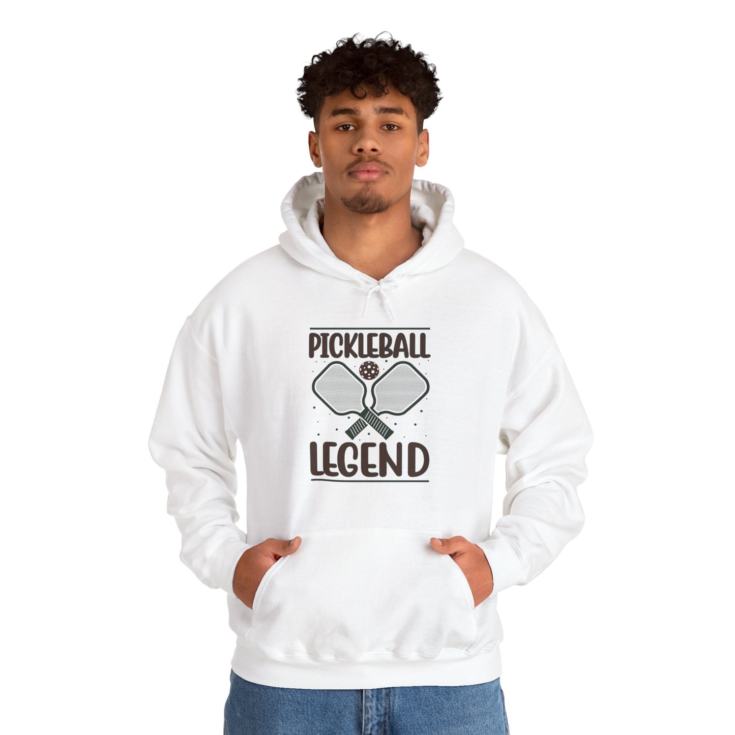 Men's Comfy Pickleball Hoodie - Pickleball Legend