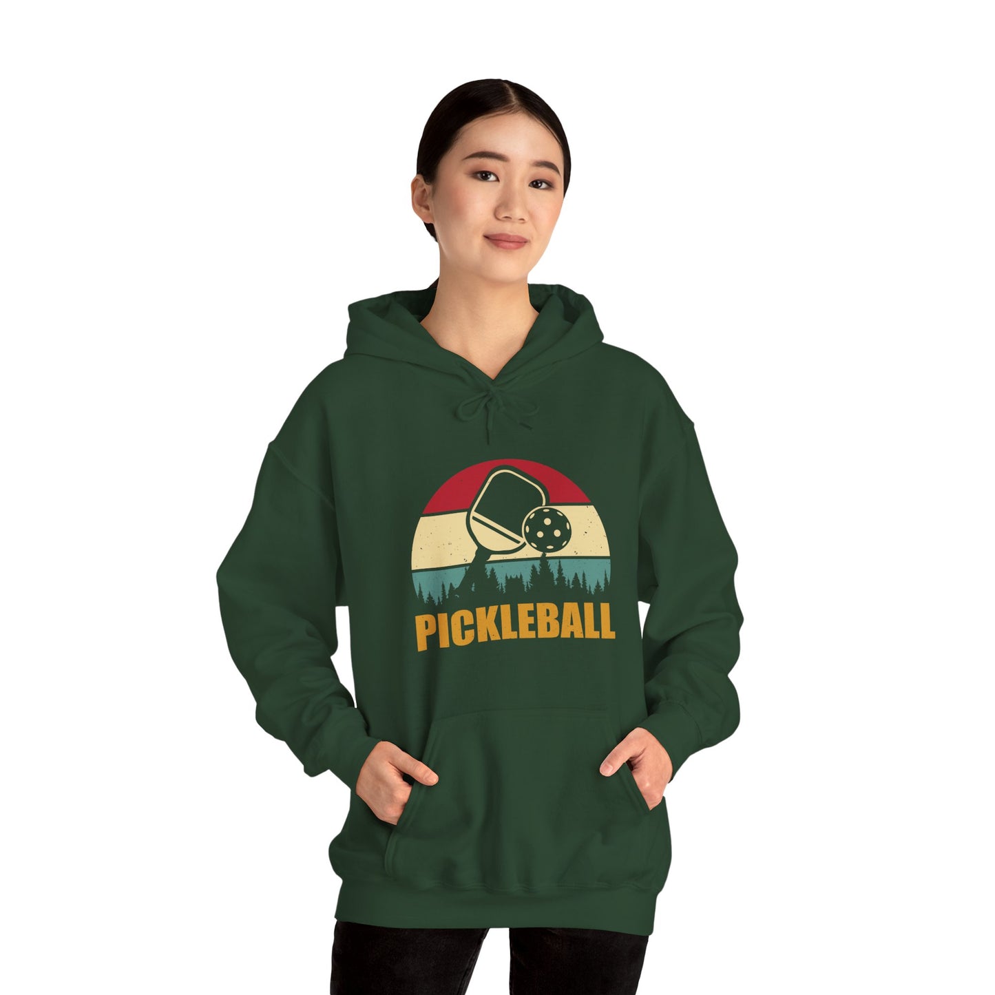 Women's Cool Pickleball Hoodie - Pickleball Retro