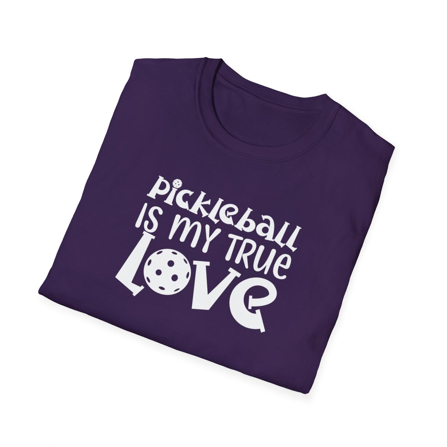 Women's Cool Pickleball T-shirt - Pickleball Is My True Love