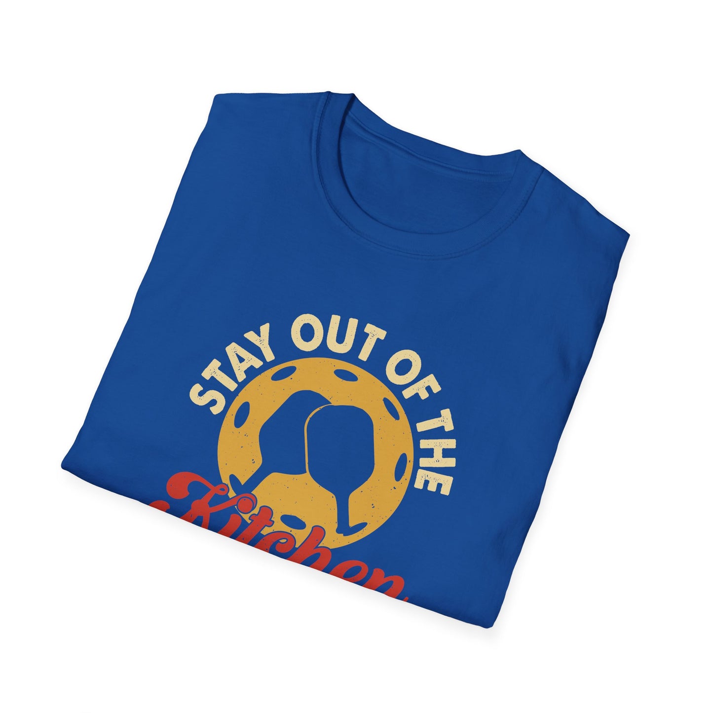 Women's Pickleball T-shirt - Stay Out of the Kitchen Play Pickleball