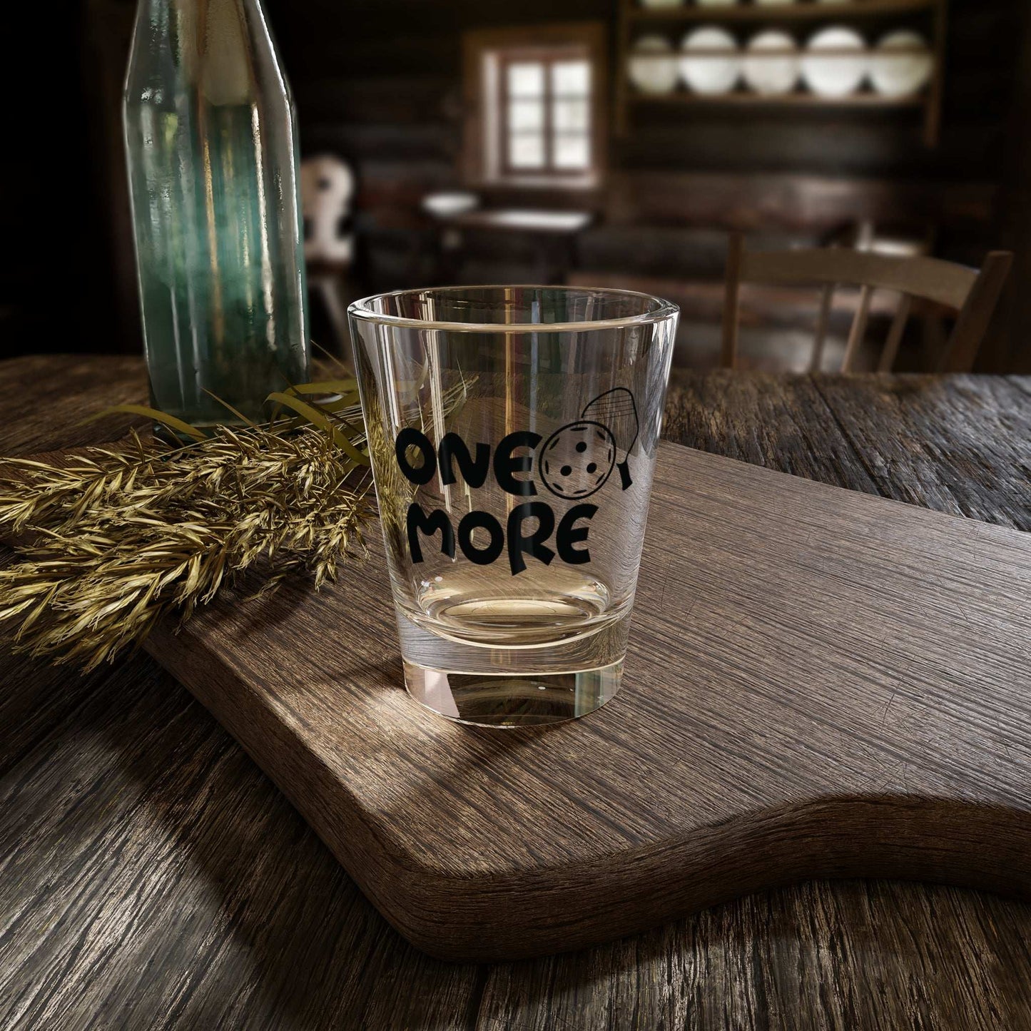 Pickleball Durable Shot Glass - One More
