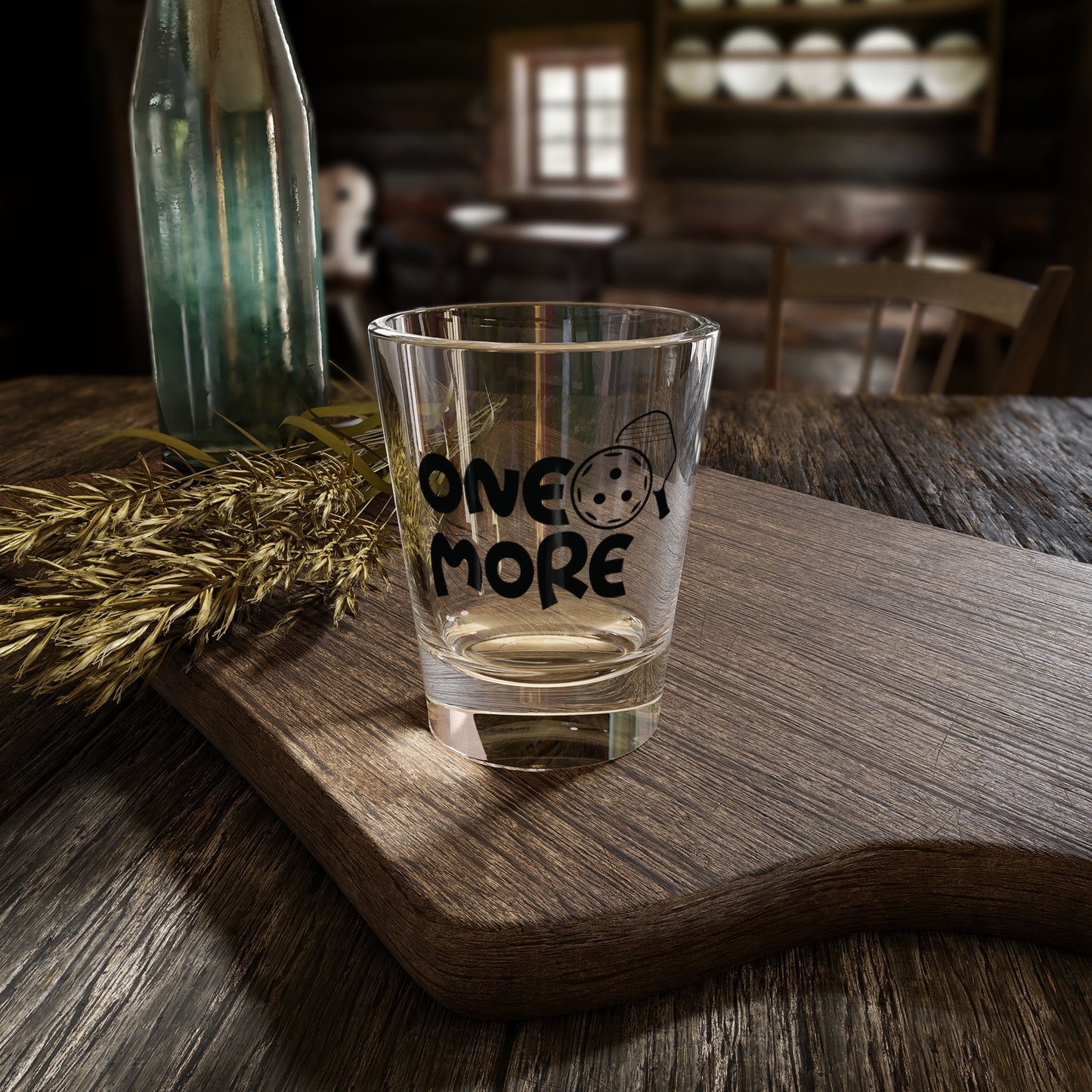 Pickleball Durable Shot Glass - One More